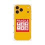プレミアムパネル with MagSafe［ FRAGILE Sticker - Yellow ］