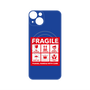 プレミアムパネル with MagSafe［ FRAGILE Sticker - Blue ］