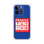 プレミアムパネル with MagSafe［ FRAGILE Sticker - Blue ］