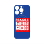 プレミアムパネル with MagSafe［ FRAGILE Sticker - Blue ］