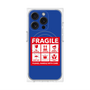 プレミアムパネル with MagSafe［ FRAGILE Sticker - Blue ］