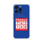 プレミアムパネル with MagSafe［ FRAGILE Sticker - Blue ］