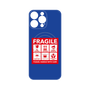 プレミアムパネル with MagSafe［ FRAGILE Sticker - Blue ］