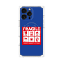 プレミアムパネル with MagSafe［ FRAGILE Sticker - Blue ］