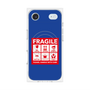 プレミアムパネル with MagSafe［ FRAGILE Sticker - Blue ］