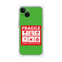 プレミアムパネル with MagSafe［ FRAGILE Sticker - Green ］