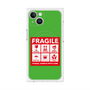 プレミアムパネル with MagSafe［ FRAGILE Sticker - Green ］