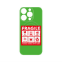 プレミアムパネル with MagSafe［ FRAGILE Sticker - Green ］