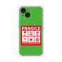 プレミアムパネル with MagSafe［ FRAGILE Sticker - Green ］
