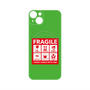 プレミアムパネル with MagSafe［ FRAGILE Sticker - Green ］