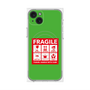 プレミアムパネル with MagSafe［ FRAGILE Sticker - Green ］
