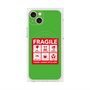 プレミアムパネル with MagSafe［ FRAGILE Sticker - Green ］