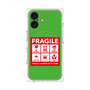 プレミアムパネル with MagSafe［ FRAGILE Sticker - Green ］