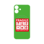 プレミアムパネル with MagSafe［ FRAGILE Sticker - Green ］