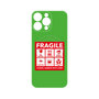 プレミアムパネル with MagSafe［ FRAGILE Sticker - Green ］