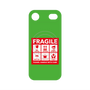 プレミアムパネル with MagSafe［ FRAGILE Sticker - Green ］