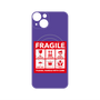 プレミアムパネル with MagSafe［ FRAGILE Sticker - Purple ］