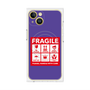 プレミアムパネル with MagSafe［ FRAGILE Sticker - Purple ］