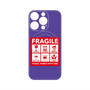 プレミアムパネル with MagSafe［ FRAGILE Sticker - Purple ］