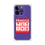 プレミアムパネル with MagSafe［ FRAGILE Sticker - Purple ］
