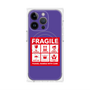 プレミアムパネル with MagSafe［ FRAGILE Sticker - Purple ］