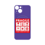 プレミアムパネル with MagSafe［ FRAGILE Sticker - Purple ］