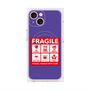 プレミアムパネル with MagSafe［ FRAGILE Sticker - Purple ］