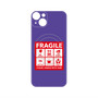 プレミアムパネル with MagSafe［ FRAGILE Sticker - Purple ］