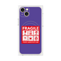 プレミアムパネル with MagSafe［ FRAGILE Sticker - Purple ］