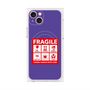 プレミアムパネル with MagSafe［ FRAGILE Sticker - Purple ］