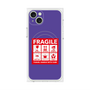 プレミアムパネル with MagSafe［ FRAGILE Sticker - Purple ］