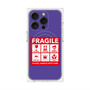 プレミアムパネル with MagSafe［ FRAGILE Sticker - Purple ］