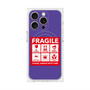 プレミアムパネル with MagSafe［ FRAGILE Sticker - Purple ］