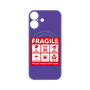 プレミアムパネル with MagSafe［ FRAGILE Sticker - Purple ］
