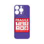 プレミアムパネル with MagSafe［ FRAGILE Sticker - Purple ］