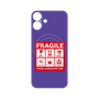プレミアムパネル with MagSafe［ FRAGILE Sticker - Purple ］