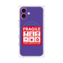 プレミアムパネル with MagSafe［ FRAGILE Sticker - Purple ］
