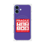 プレミアムパネル with MagSafe［ FRAGILE Sticker - Purple ］