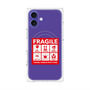 プレミアムパネル with MagSafe［ FRAGILE Sticker - Purple ］