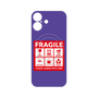プレミアムパネル with MagSafe［ FRAGILE Sticker - Purple ］