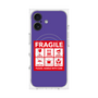 プレミアムパネル with MagSafe［ FRAGILE Sticker - Purple ］