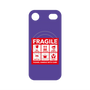 プレミアムパネル with MagSafe［ FRAGILE Sticker - Purple ］