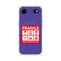 プレミアムパネル with MagSafe［ FRAGILE Sticker - Purple ］