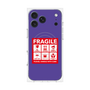 プレミアムパネル with MagSafe［ FRAGILE Sticker - Purple ］