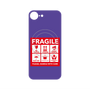 プレミアムパネル with MagSafe［ FRAGILE Sticker - Purple ］