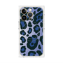 プレミアムパネル with MagSafe［ Leopard - Blue ］