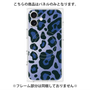 プレミアムパネル with MagSafe［ Leopard - Blue ］