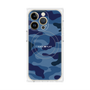 プレミアムパネル with MagSafe［ Camouflage - Blue ］