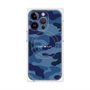 プレミアムパネル with MagSafe［ Camouflage - Blue ］