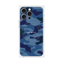 プレミアムパネル with MagSafe［ Camouflage - Blue ］
